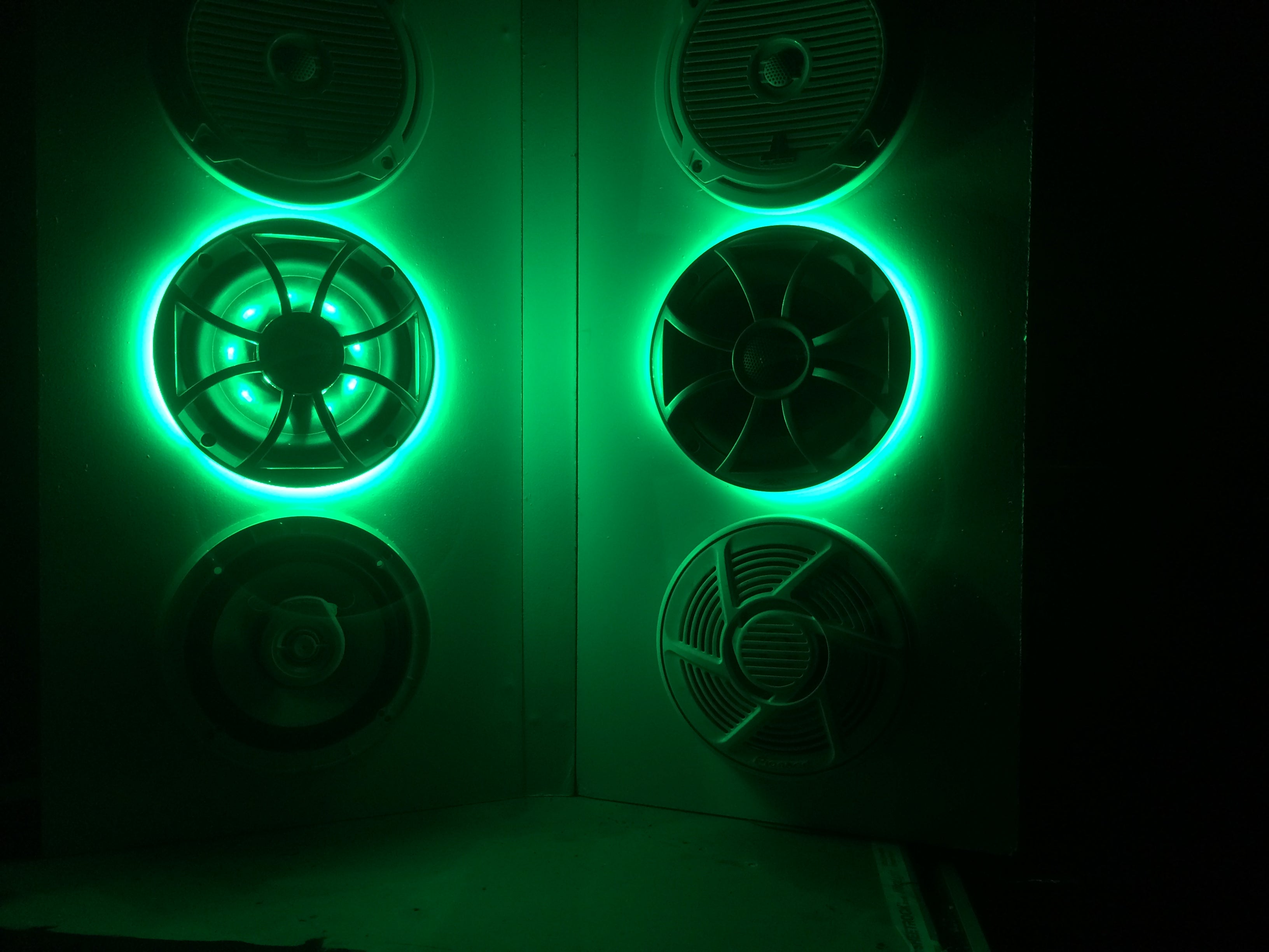 Wet Sounds LED KIT 808 RGB Boat LED Rings 8" Coaxial Speakers Red,Green,Blue Wet Sounds LED KIT 808 RGB Boat LED Rings 8" Coaxial Speakers Red,Green,Blue